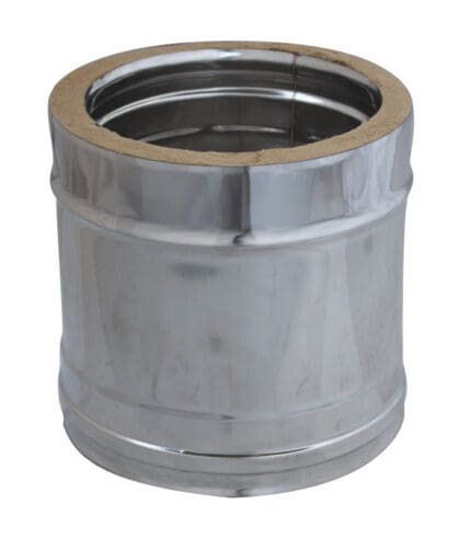 INOX CHIMNEY 0,25m DOUBLE LAYER