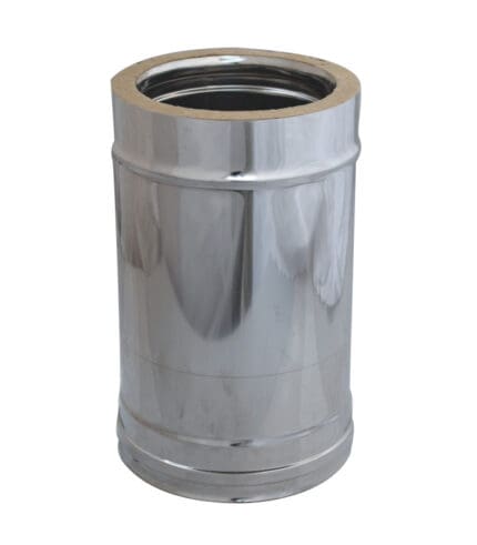 INOX CHIMNEY 0,30-0,45 m ADJUSTABLE DOUBLE LAYER