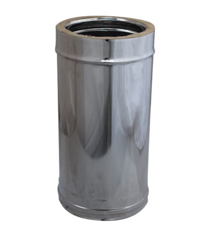 INOX CHIMNEY 0,50 m DOUBLE LAYER